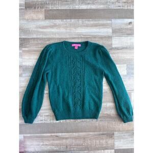 Lilly Pulitzer Clemmie Sweater in Hosta Green Size S